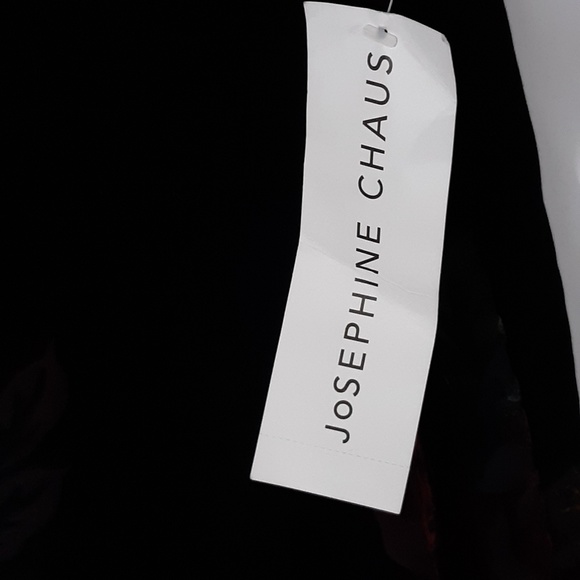 Josephine Chaus Velour Floral Maxi Skirt NWT - Picture 3 of 7